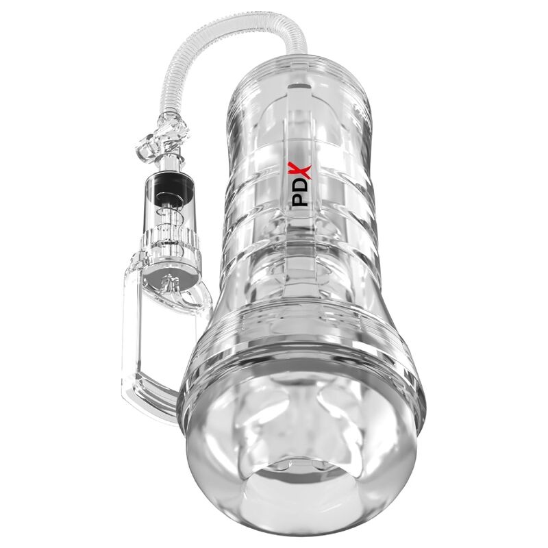 PDX ELITE Viewtube Vac XXL masturbátor s ruční pumpičkou