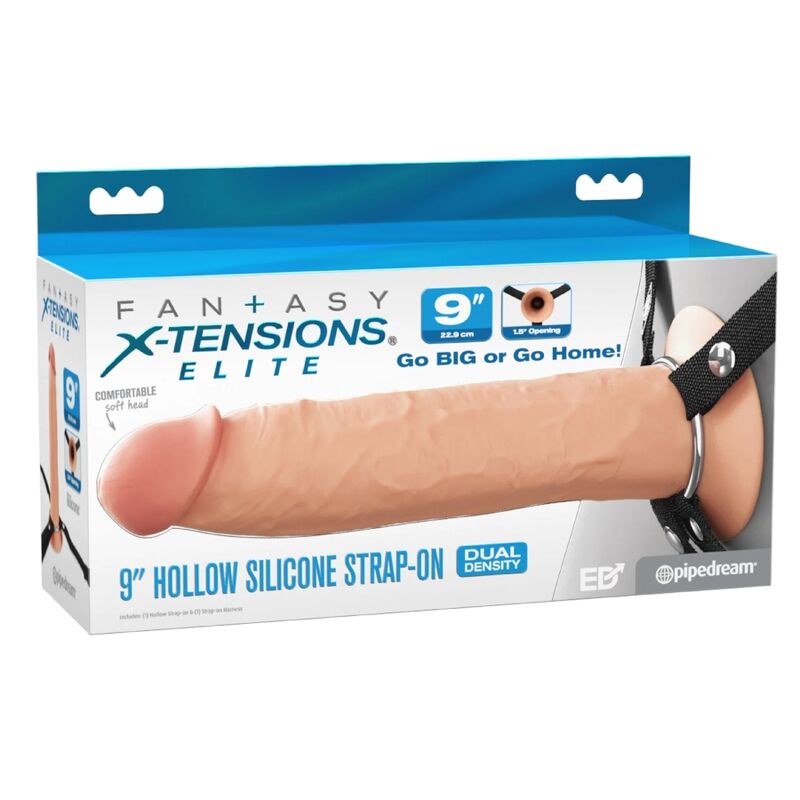 FANTASY X-TENSIONS Elite strap on postroj s dutým robertkem
