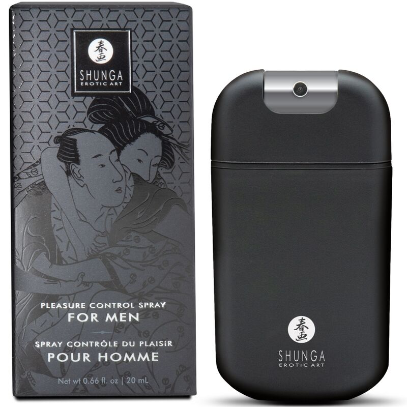SHUNGA Pleasure Control Spray pro muže, 20 ml