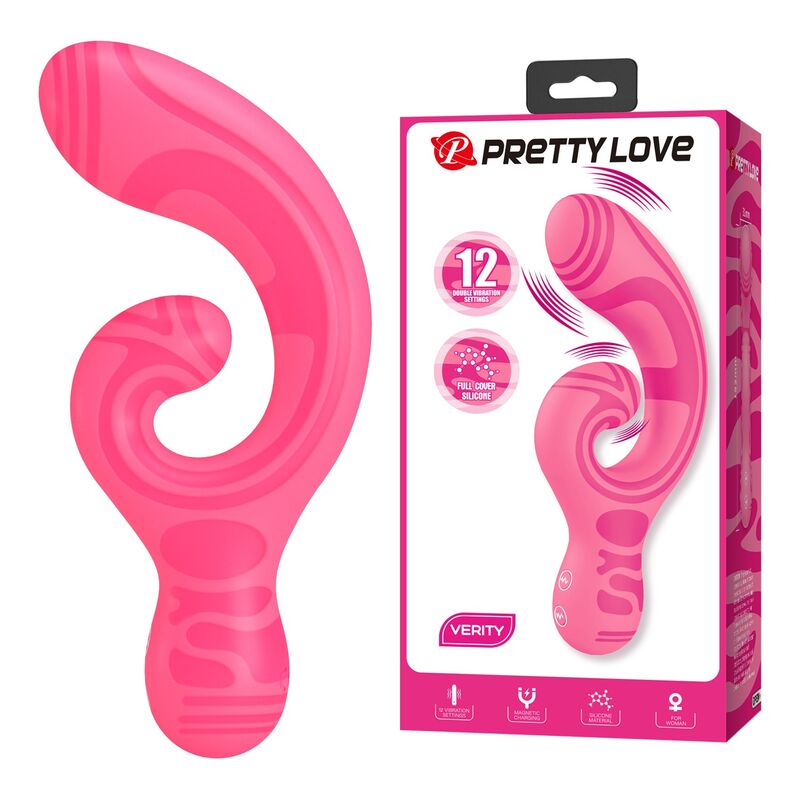 Klitorální stimulátor Pretty Love Verity se dvěma konci