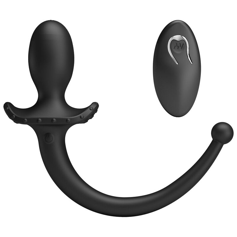 Anální vibrátor MR PLAY pro anus a hráz s dálkovým ovládáním