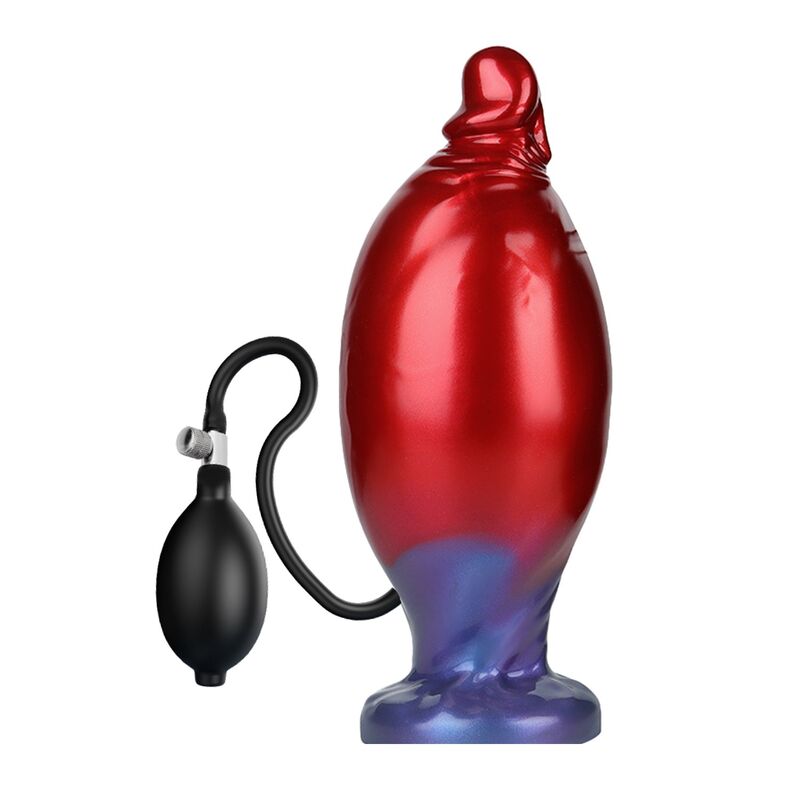 POWER MONSTERS Shadow Behemoth nafukovací silikonové dildo