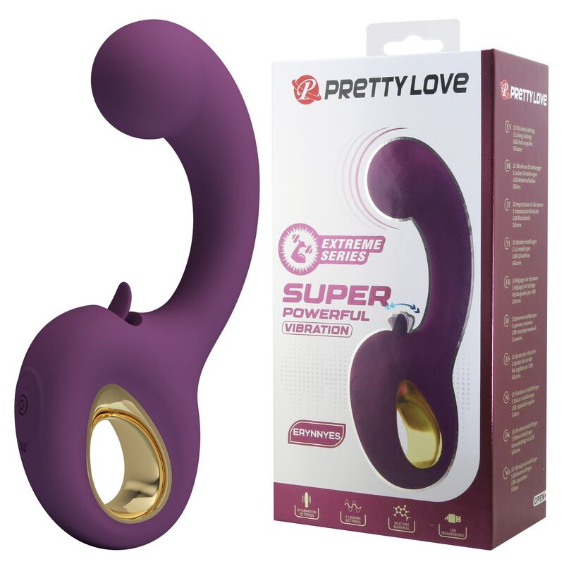 Pretty Love Brynnlee stimulátor klitorisu s vibrátorem