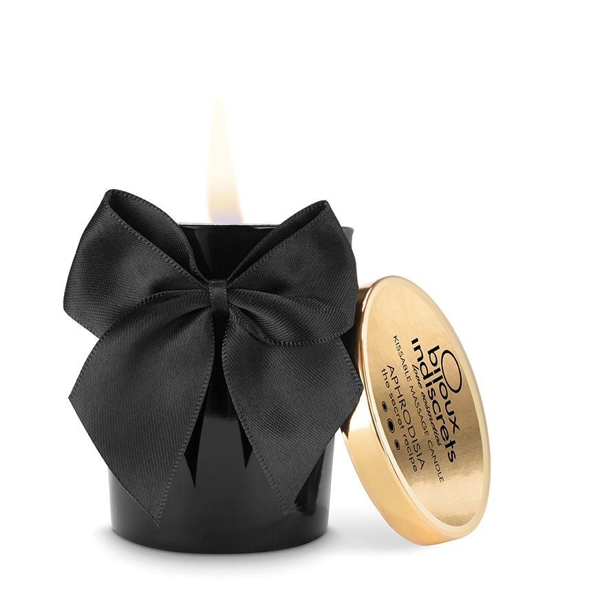 Masážní svíčka Bijoux Indiscrets Melt My Heart s vůní Aphrodisia