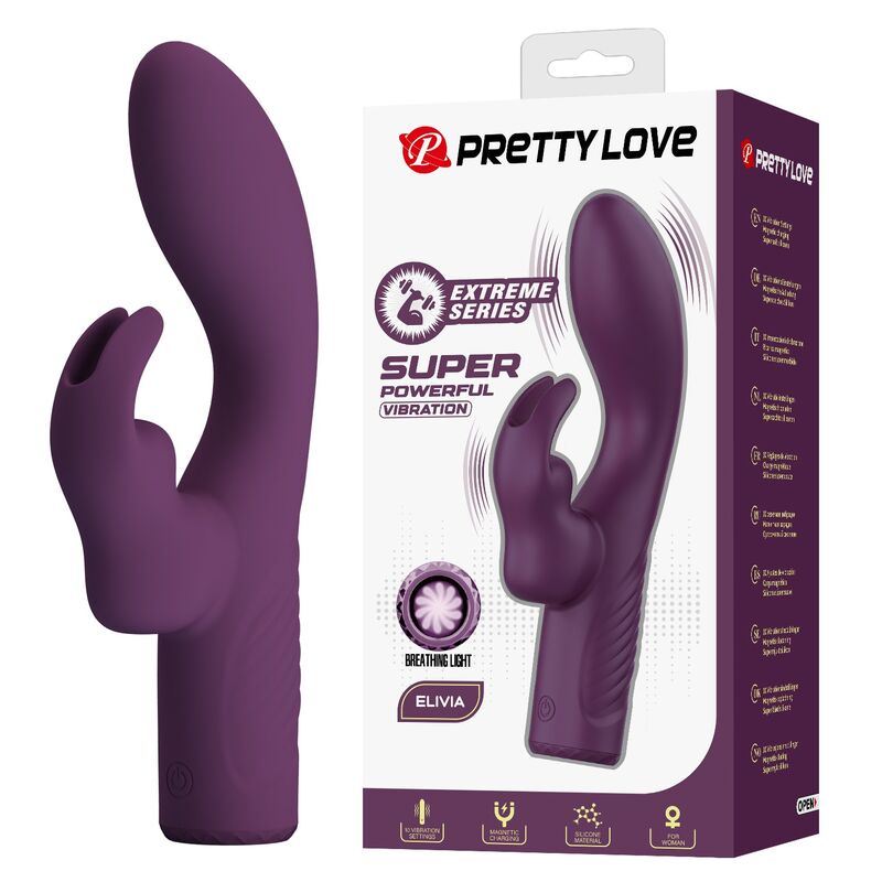 Nabíjecí králičí vibrátor Pretty Love Olivia