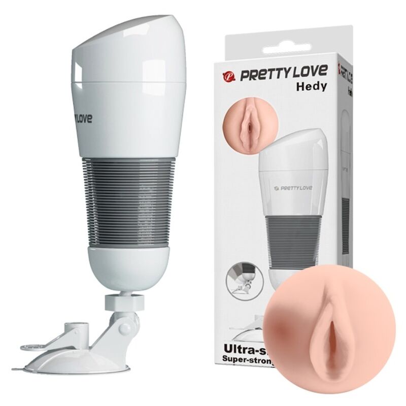 Masturbátor Pretty Love Hedy s přísavkou