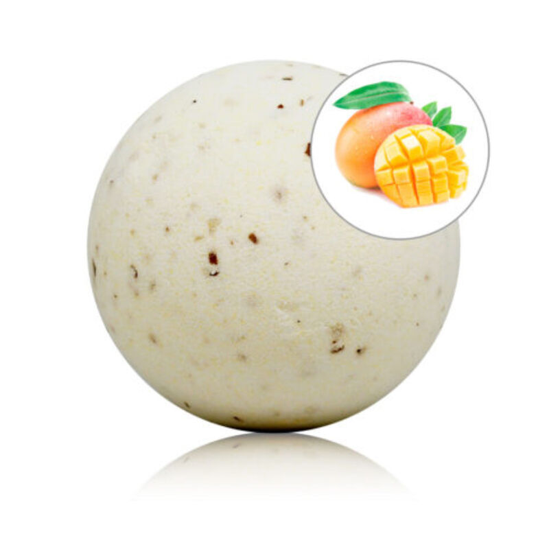 TALOKA šumivá bomba do koupele s vůní manga a růžovými lístky