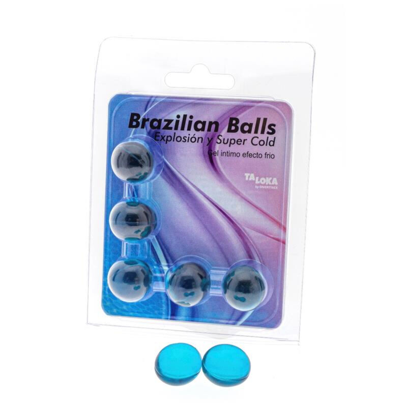 TALOKA Brazilian Balls s chladivým masážním gelem, 5 kusů