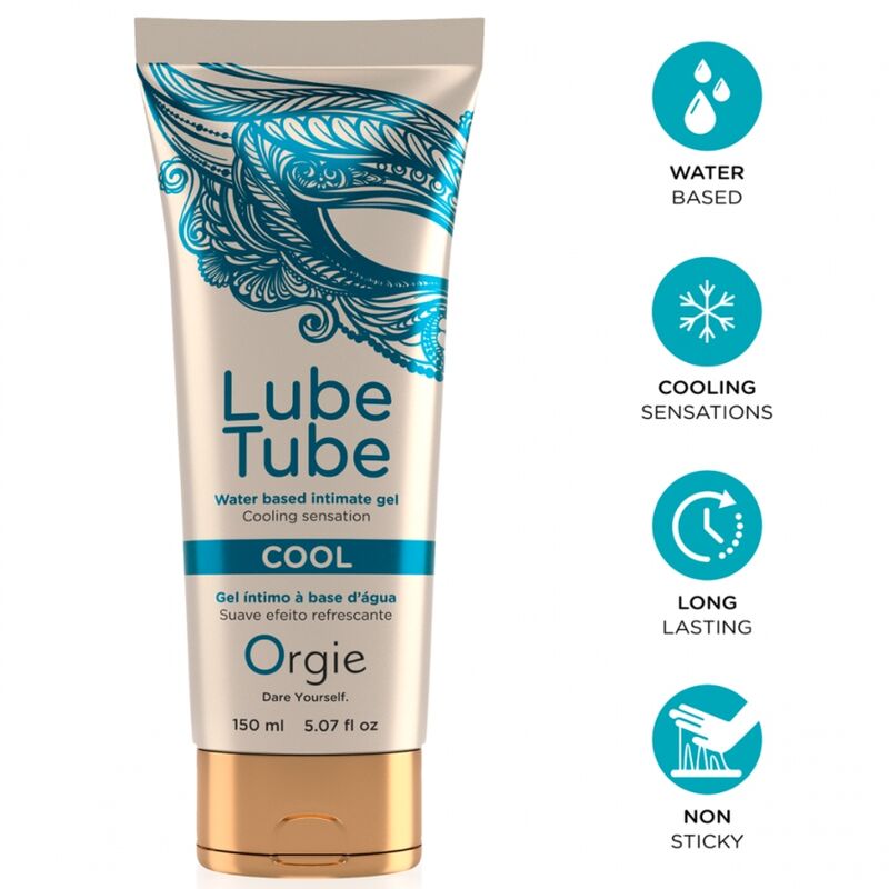 ORGIE Cool chladivý lubrikační gel na vodní bázi 150 ml