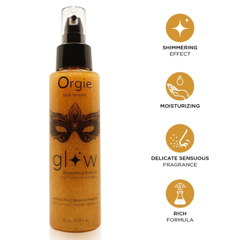 ORGIE Glow Shimmering Body Oil, 110 ml