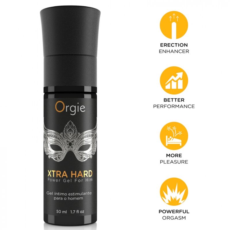 ORGIE Xtra Hard stimulační gel pro muže, 50 ml