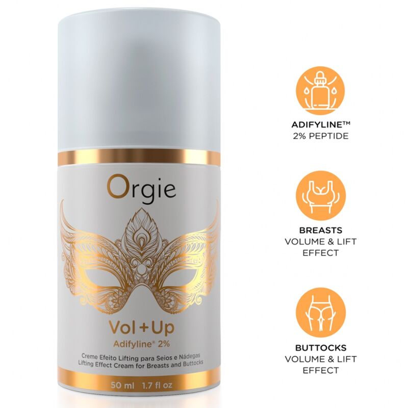 ORGIE Vol+Up krém na pokožku prsou a hýždí, 50 ml