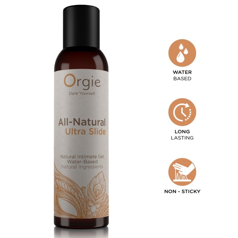 ORGIE Ultra Slide lubrikační gel na vodní bázi, 150 ml