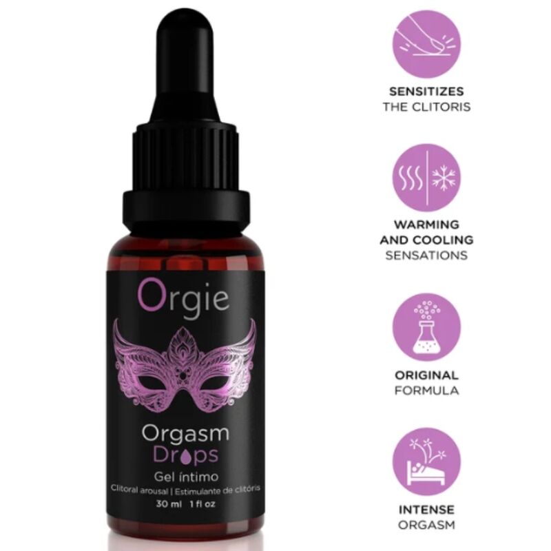 ORGIE kapky pro stimulaci klitorisu, 30 ml