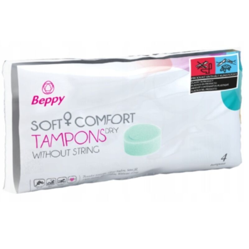 BEPPY Soft Comfort Dry tampony, 4 kusy