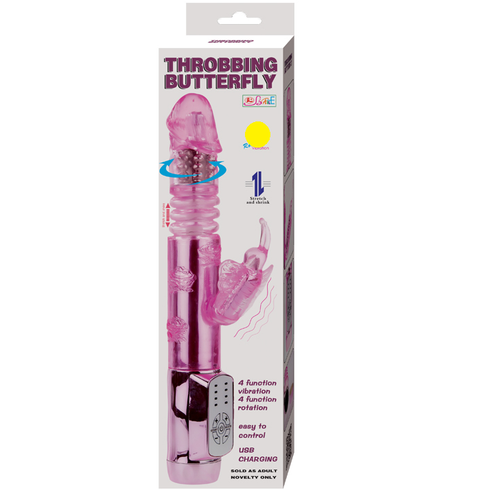 BAILE US Rabbit Throbbing Butterfly Vibrátor