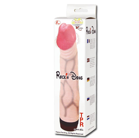 Vibrační dildo BAILE Rockin Dong
