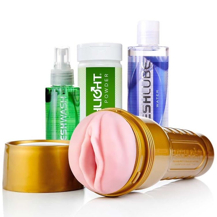 Realistický masturbátor pro trénink výdrže s vůní vanilky FLESHLIGHT