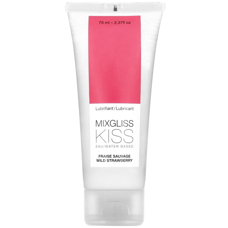 MIXGLISS lubrikační gel s jahodovou příchutí, 70 ml