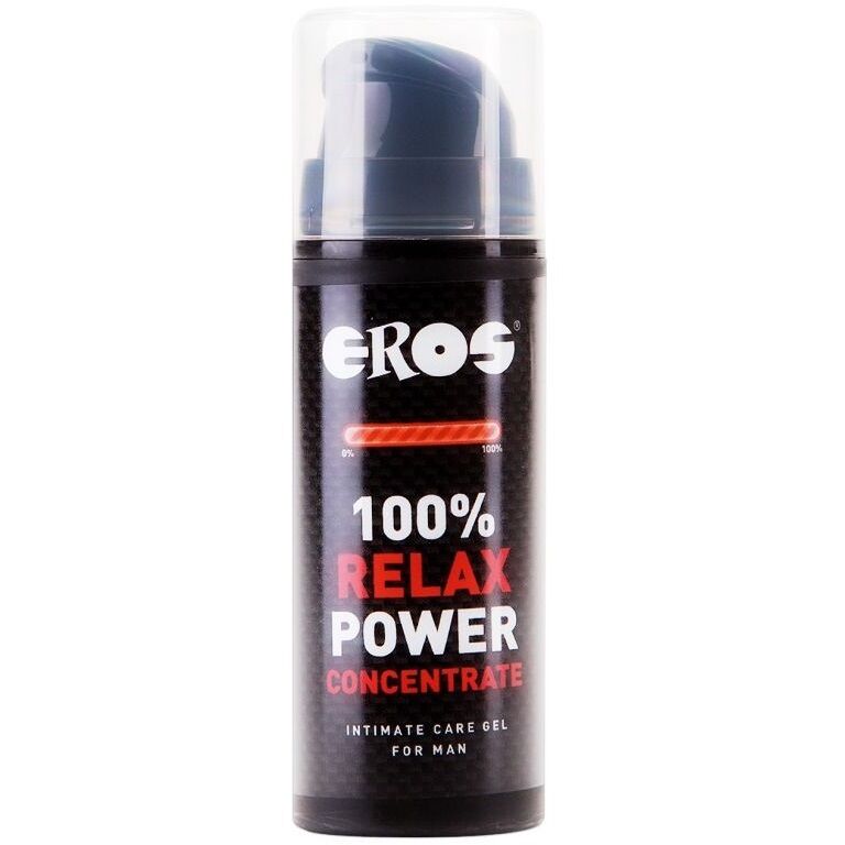 EROS POWER LINE Relax Anal Power Concentrate koncentrovaný anální lubrikační gel pro muže, 30 ml