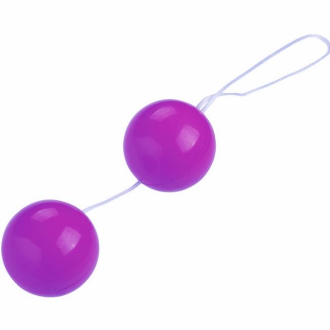 Venušiny kuličky BAILE Twins Balls v šeříkové barvě