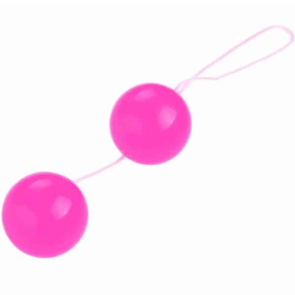 Venušiny kuličky BAILE Twins Balls, růžové