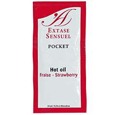 Extase Sensual masážní olej s hřejivým účinkem, 10 ml