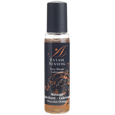 Extase Sensual lubrikační gel s vůní čokolády a pomeranče, 35 ml