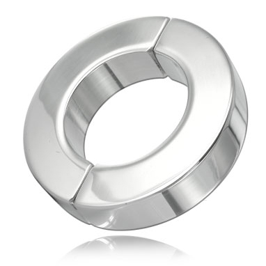 Nerezový penisový kroužek METAL HARD bez vibrací, 3,5 cm