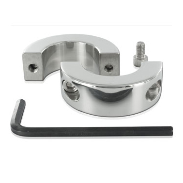 Penisový kroužek METAL HARD bez vibrací z nerezové oceli, 20 mm