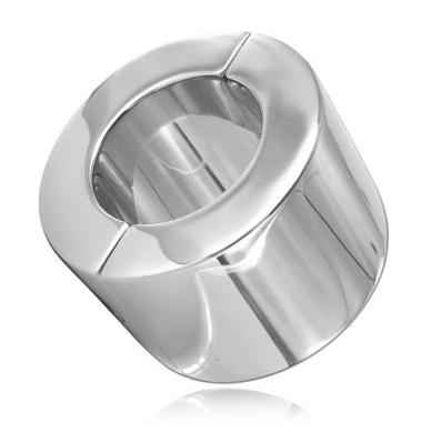 Penisový kroužek METAL HARD bez vibrací z nerezové oceli, 40 mm