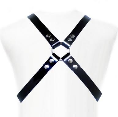 LEATHER BODY Basic kožený postroj pro muže