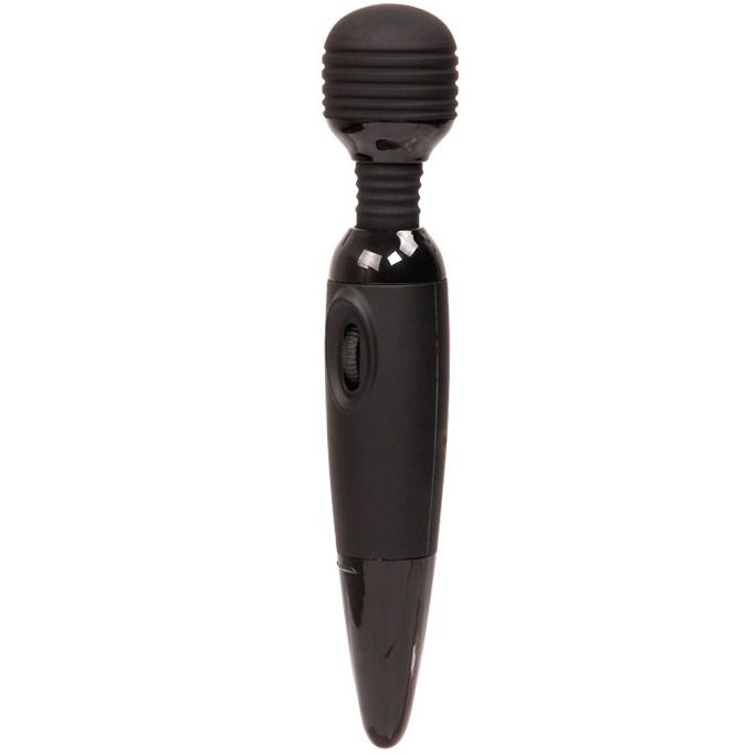 BAILE Power vibrátor s flexibilní hlavicí, černý