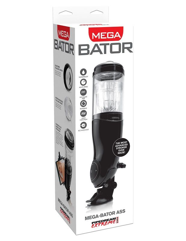 EXTREME TOYZ Mega Bator USB masturbátor s vibracemi a rotací