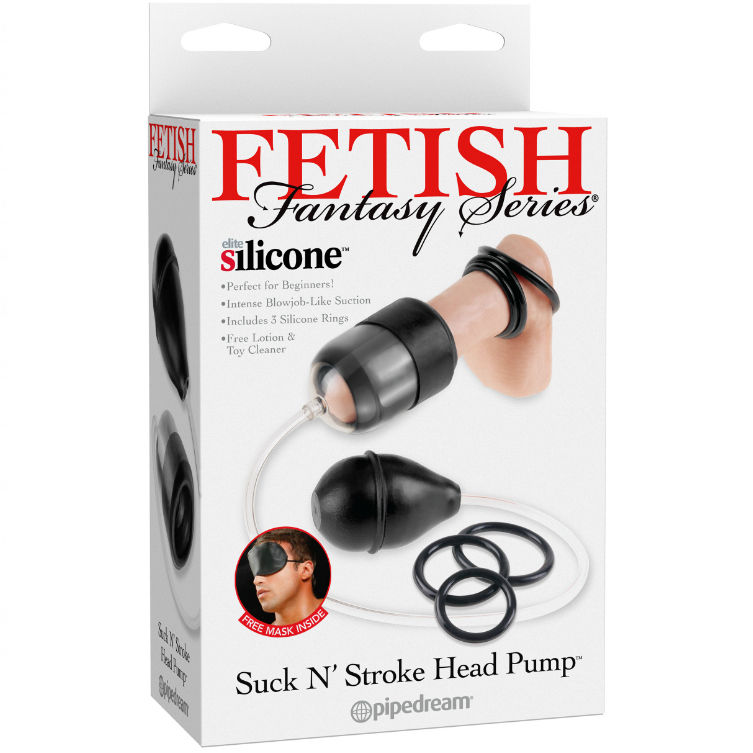 Fetish Fantasy Suck N’ Stroke masturbátor s vakuovou pumpou