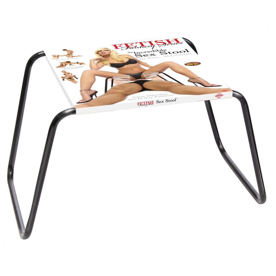 Fetish Fantasy Series The Incredible Sex Stool se sedací plochou z TPU
