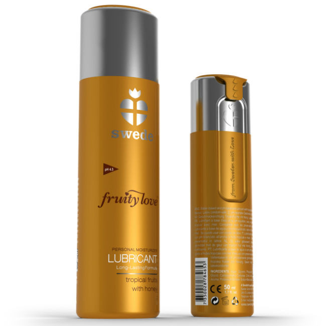 Lubrikační gel s příchutí Swede Fruity Love Tropical Fruit Honey, 50 ml