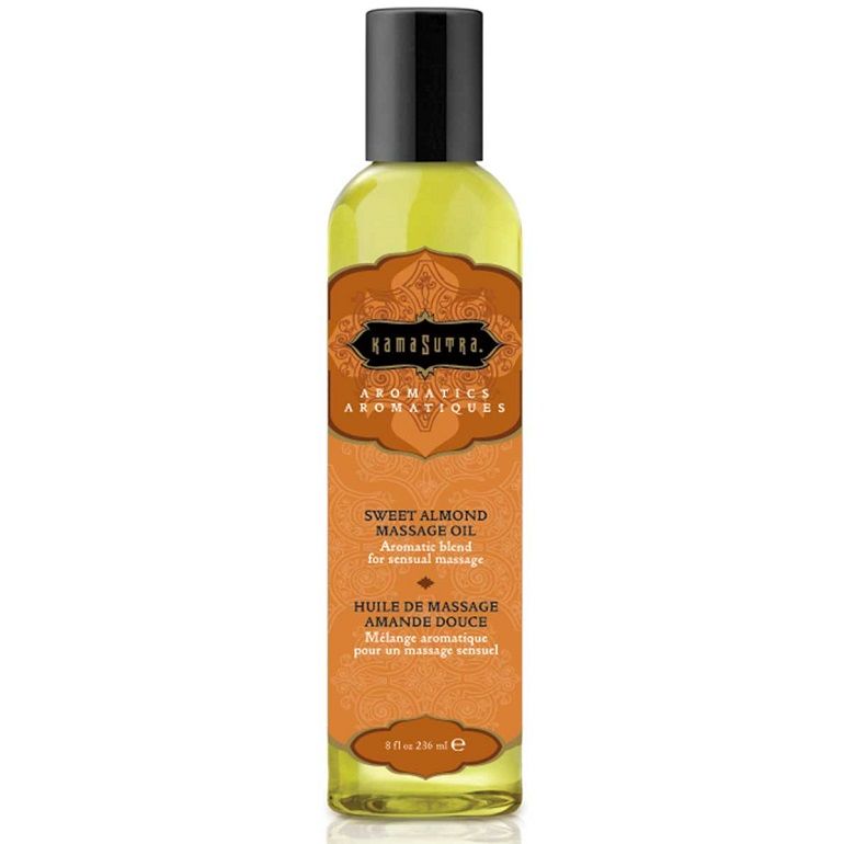 Kama Sutra Sweet Almond masážní olej se sladkou mandlovou příchutí, 236 ml
