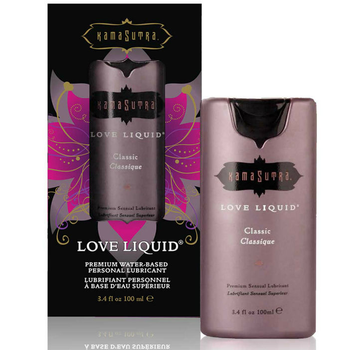 KamaSutra Love Liquid lubrikační gel na vodní bázi, 100 ml