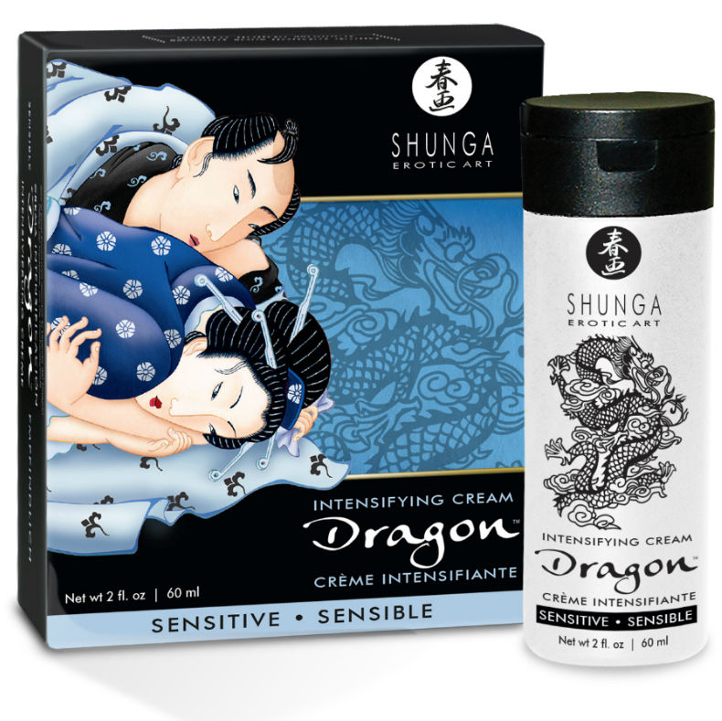 SHUNGA Dragon Sensitive krém pro páry, 60 ml
