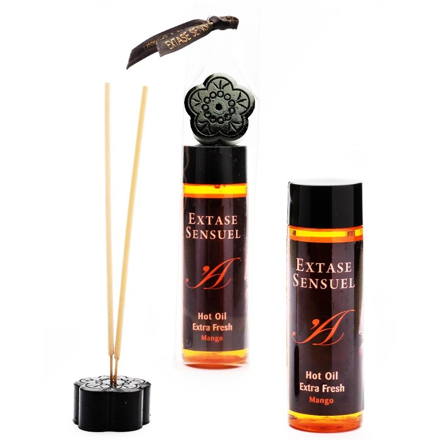 Masážní olej Extase Sensual s vůní manga, 100 ml