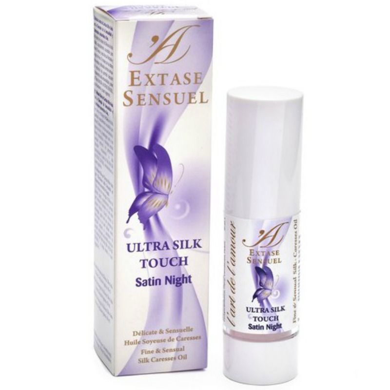 Extase Sensual Ultra Silk Touch Satin Night masážní olej, 30 ml