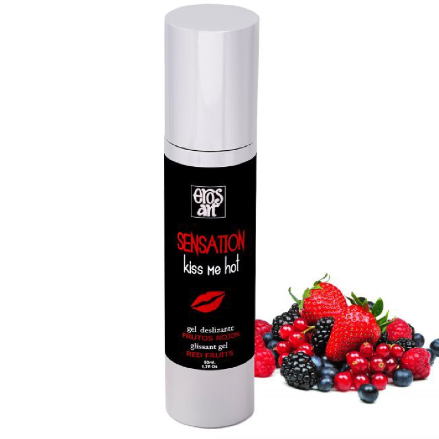EROS-ART Sensattion lubrikační gel s příchutí červeného ovoce, 50 ml