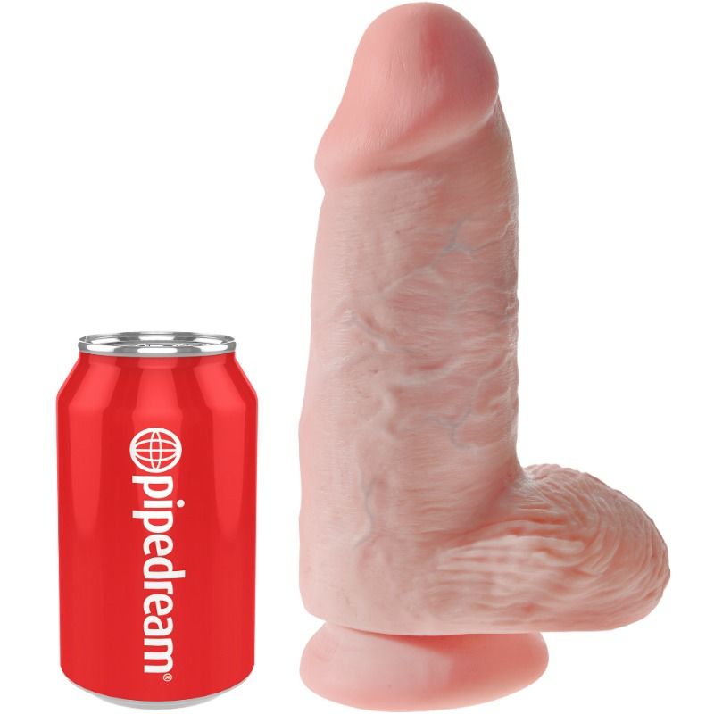 KING COCK Chubby realistické dildo, 22,9 cm