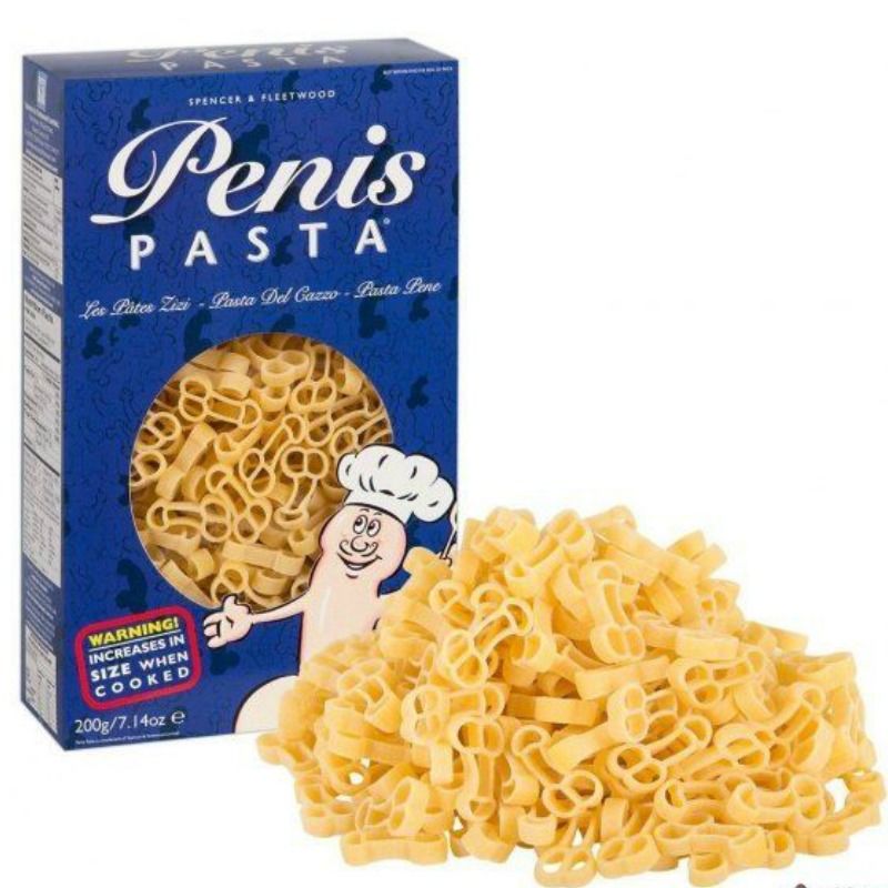 Těstoviny ve tvaru penisu Spencer & Fleetwood, 200 g