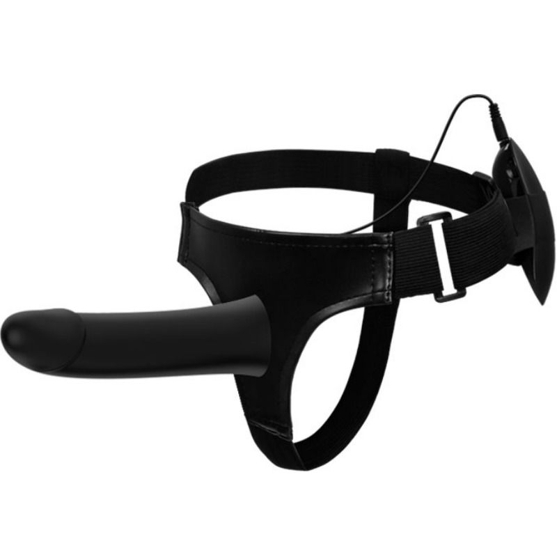Strap on Pretty Love Vito s dutým dildem a vibracemi