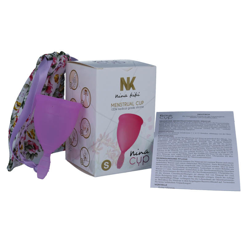 Menstruační kalíšek NINA KIKÍ, velikost S, fialový