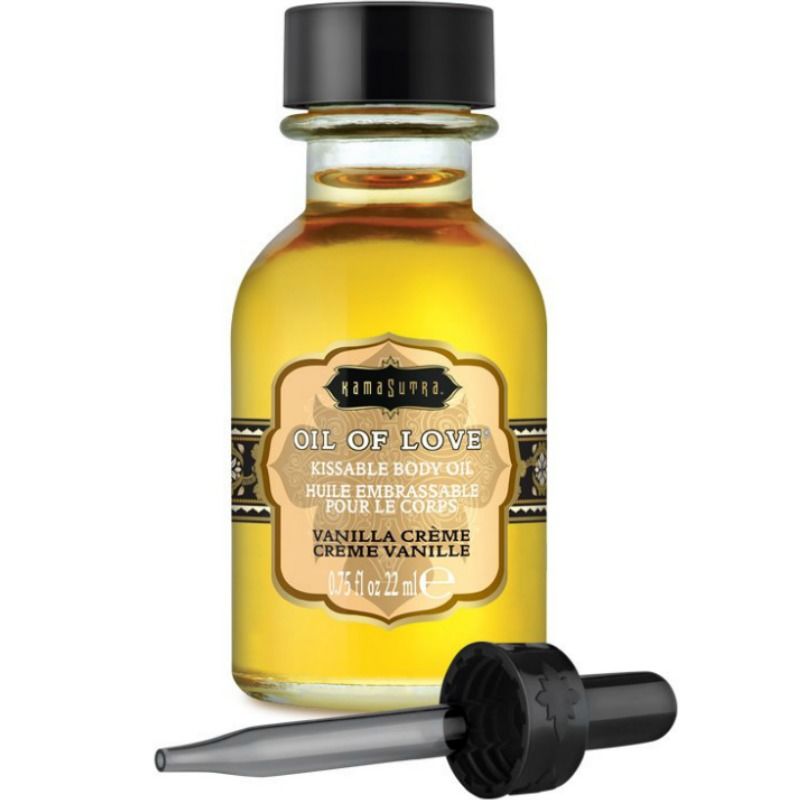 KamaSutra Oil of Love olej na líbání s vanilkovou příchutí, 22 ml