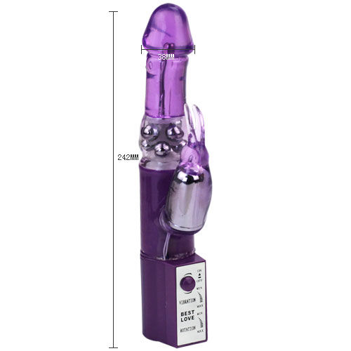 BAILE HOT LADY II králičí vibrátor s rotací