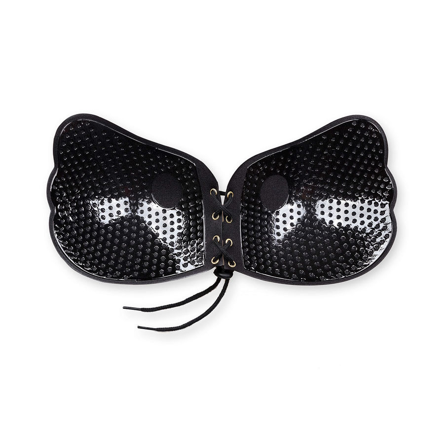 BYE BRA Lace It samolepicí podprsenka, černá, košíček B